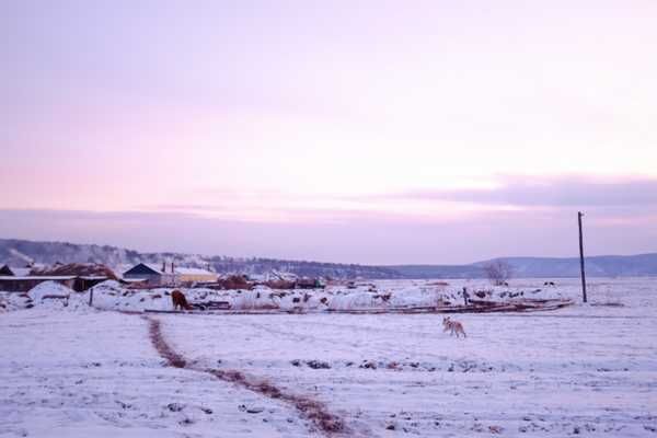 漠河飘雪，中国最北城市的冬日奇景