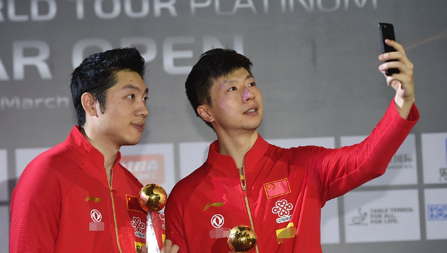 马龙携双子亮相中国大满贯，传奇父亲的荣耀时刻