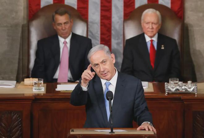 以色列总理电视讲话，全国瞩目的时刻